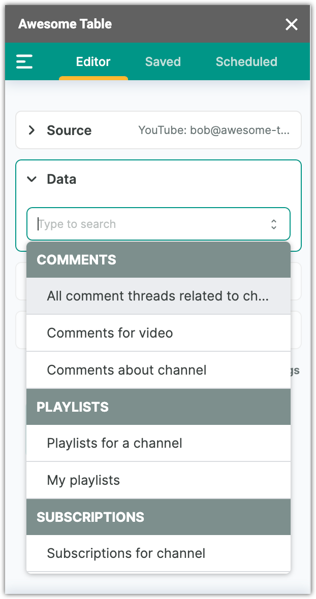 connector-youtube-grouping-data-options.png